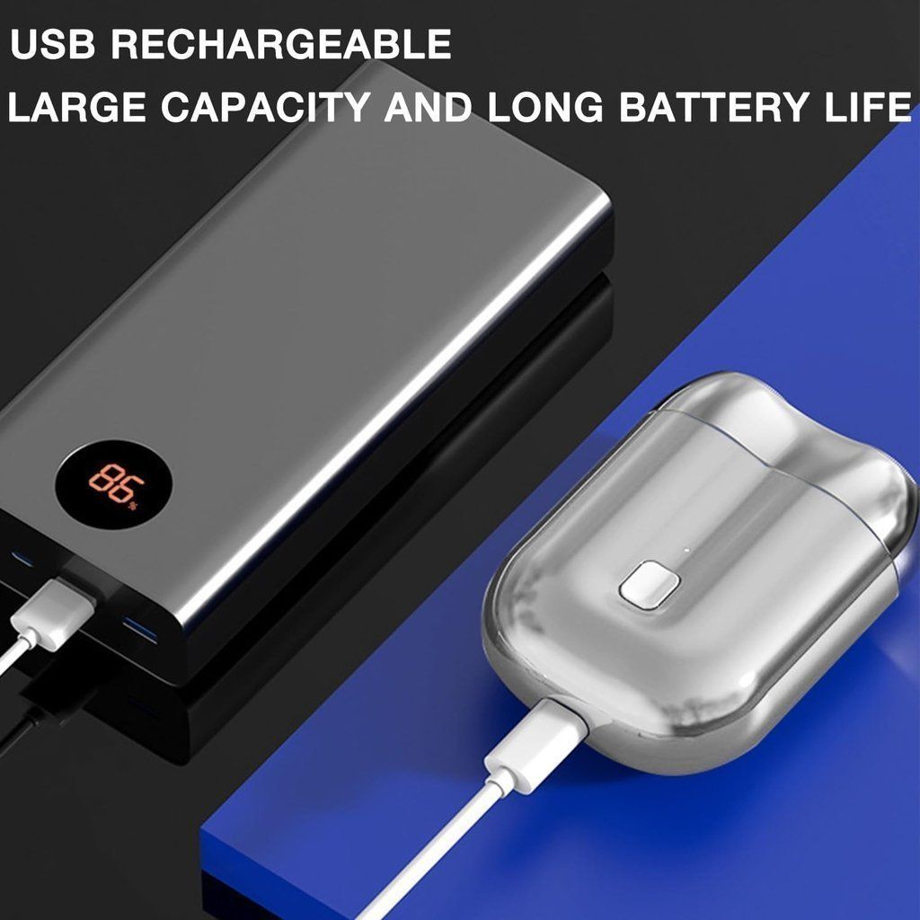 🎁 2025 New Upgrade Pocket Shaver USB Mini Shavers for Men